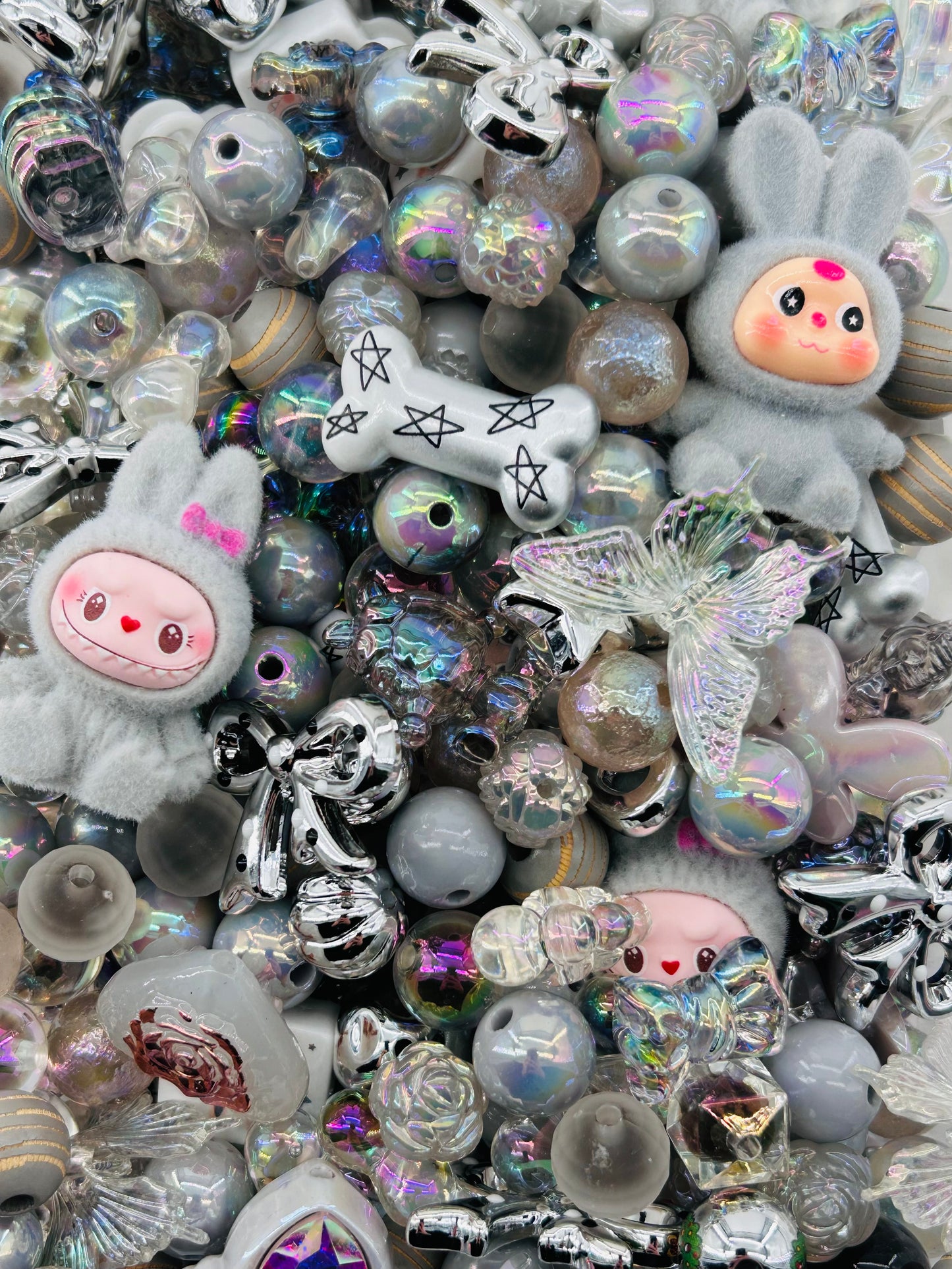 Acrylic Bead Mix(16mm)-DIY