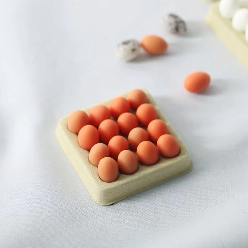 Mini Egg tray  mini food(For over 15 Years old‘s people DIY)